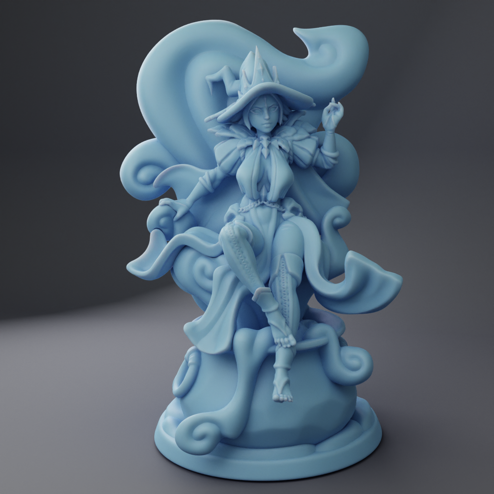 Twin Goddess Miniatures - Witch Queen Throne - Fantasy Queens 2023 March