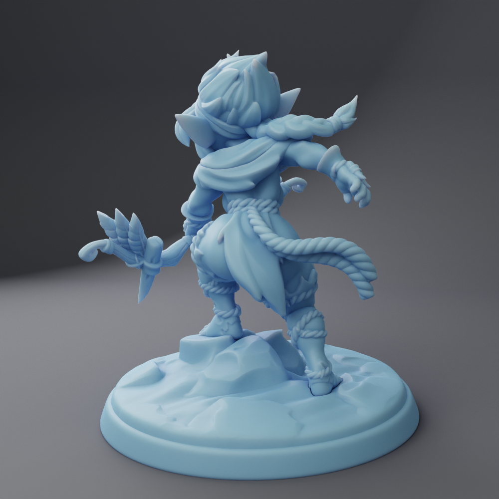 Twin Goddess Miniatures - Stick the Goblin Ranger - Goblin Month #2 2023 September