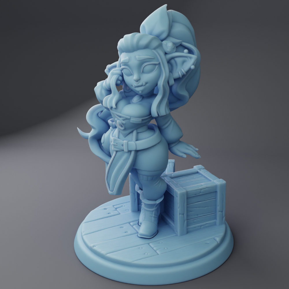 Twin Goddess Miniatures - Brie Goblin Merchant - 2025 May