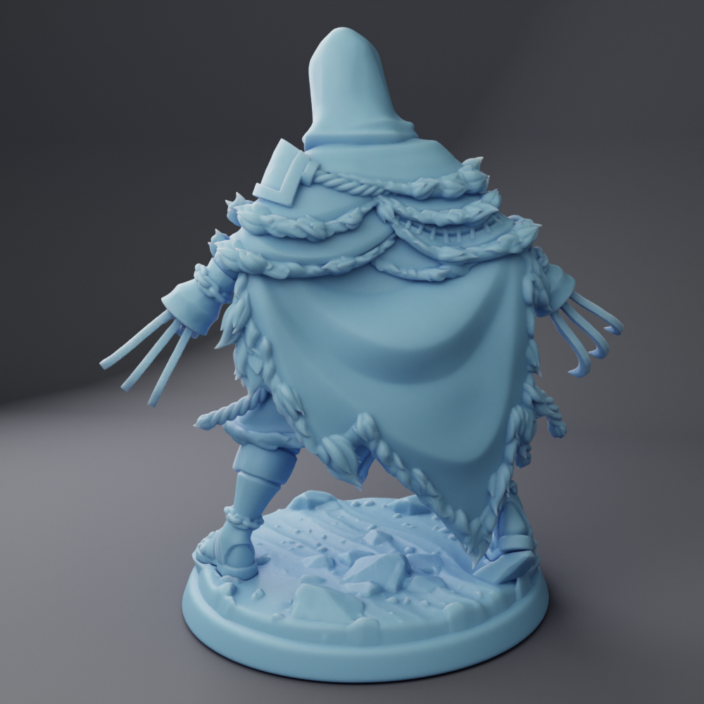 Twin Goddess Miniatures - Lynia Ancient Claw Rogue - Hero Tier 2024 November Release 35mm