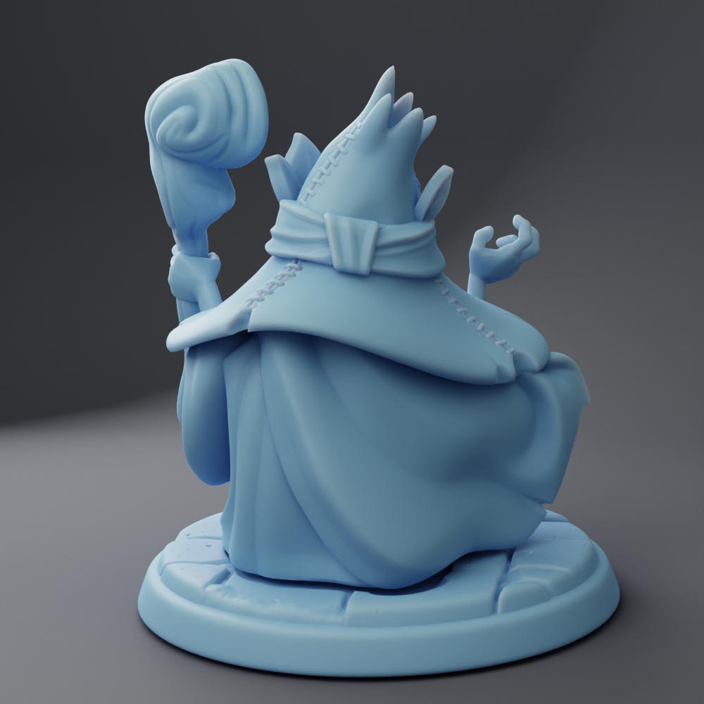 Twin Goddess Miniatures - Hero Tier - Wizard of Forbidden Spells 35mm / 75mm