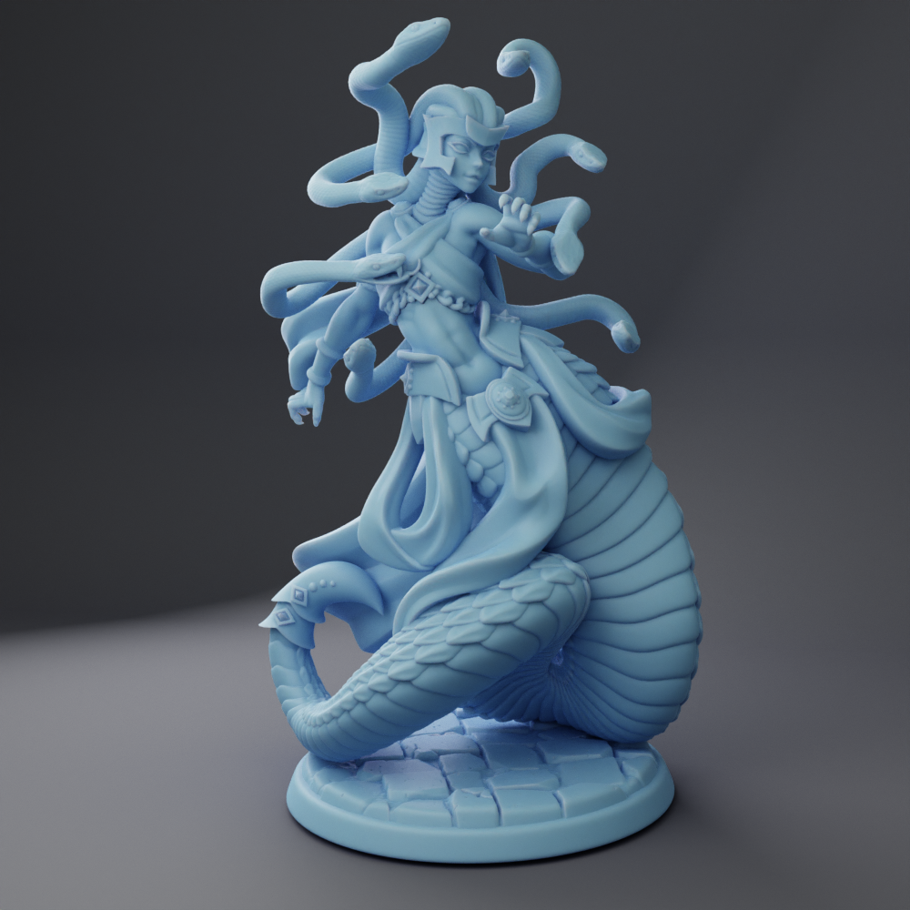 Twin Goddess Miniatures - Boss Medusa - Lvl. 99 Boss Monsters 2023 October
