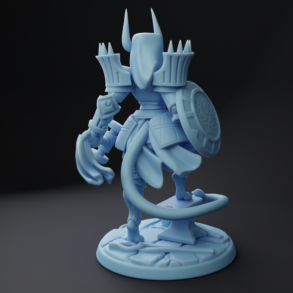 Twin Goddess Miniatures - Dahlia, the Tiefling Cleric - Addittional Adventurers 2023 February
