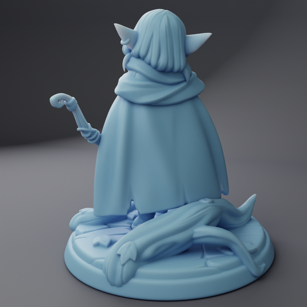 Twin Goddess Miniatures - Cesti the Archer Goblin - Hero Tier 2024 May 35mm / 75mm
