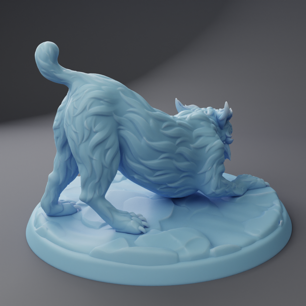 Twin Goddess Miniatures - Pounce the Bobcat - Goblin Month #2 2023 September