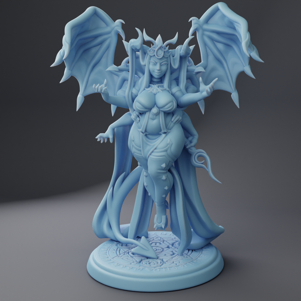 Twin Goddess Miniatures - Boss Succubus - Lvl. 99 Boss Monsters 2023 October
