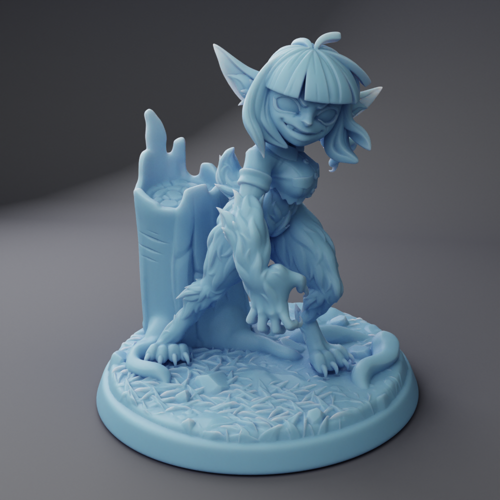Twin Goddess Miniatures - Mirabel the Goblin Werewolf - Reforged 2024 July