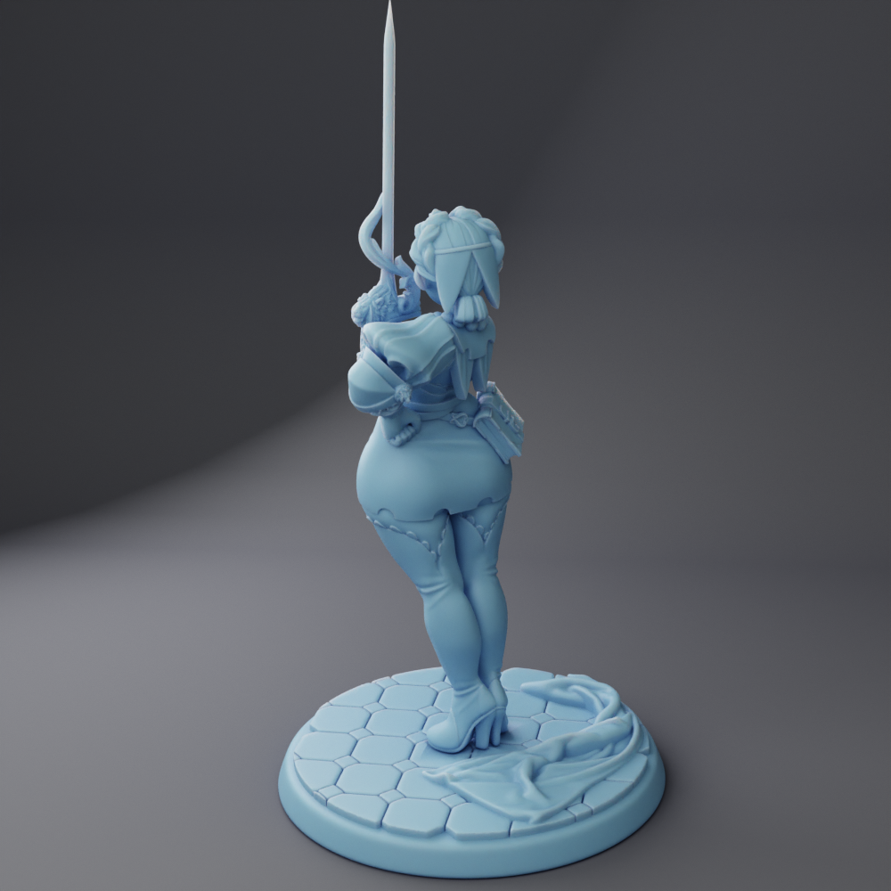 Twin Goddess Miniatures - Kesselle Fencer - 2025 May
