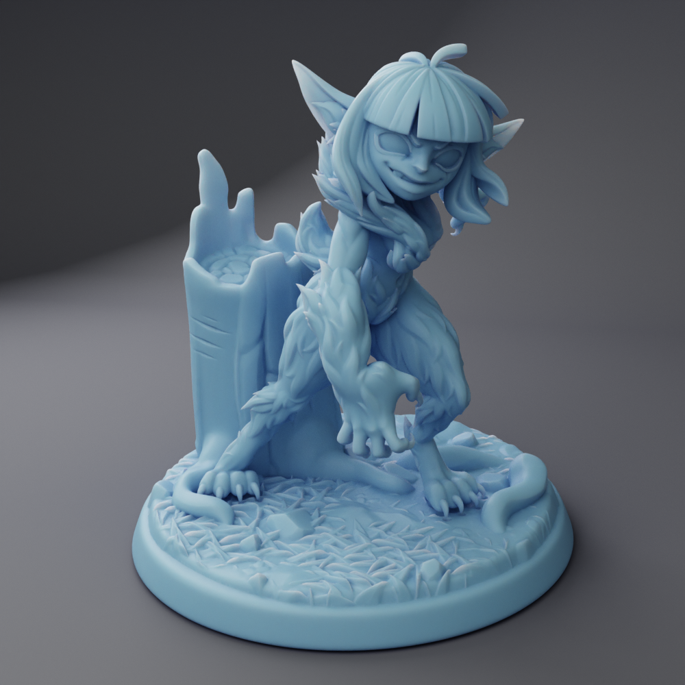 Twin Goddess Miniatures - Mirabel the Goblin Werewolf - Reforged 2024 July