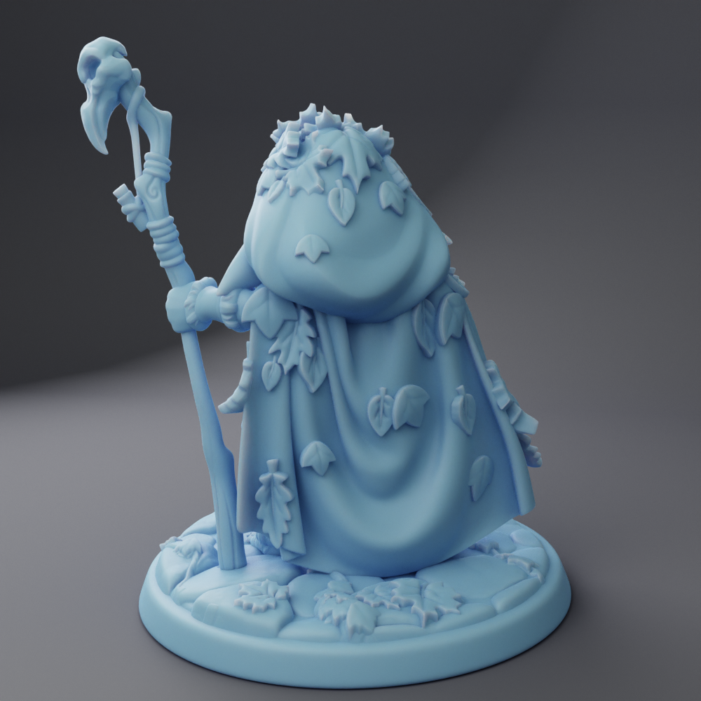 Twin Goddess Miniatures - Leaf the Goblin Druid - Goblin Month #2 2023 September