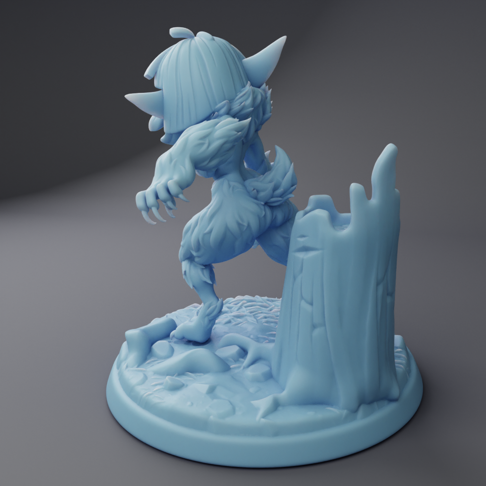 Twin Goddess Miniatures - Mirabel the Goblin Werewolf - Reforged 2024 July