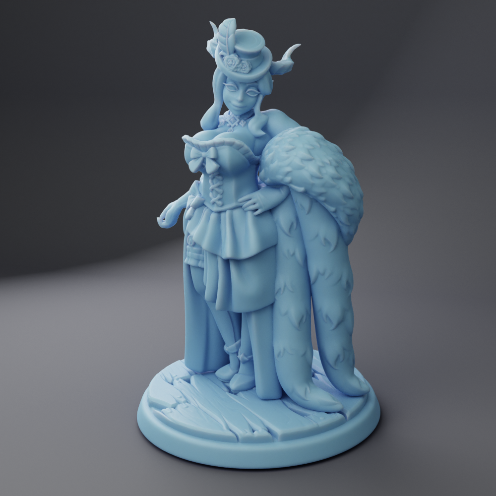 Twin Goddess Miniatures - Stacy's Mom the Saloon Madam - Fantasy Western 2023 June