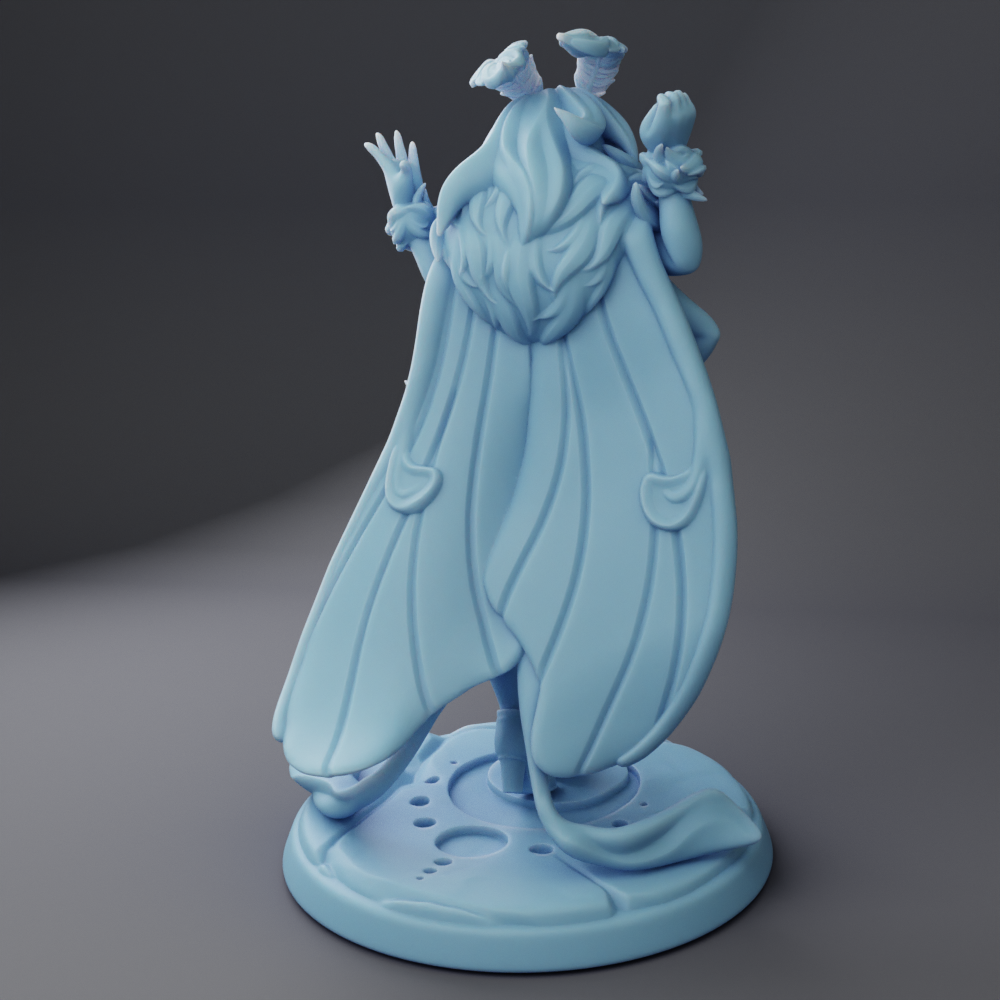 Twin Goddess Miniatures - Lunae, The Moth Lady - Reforged 2024 August