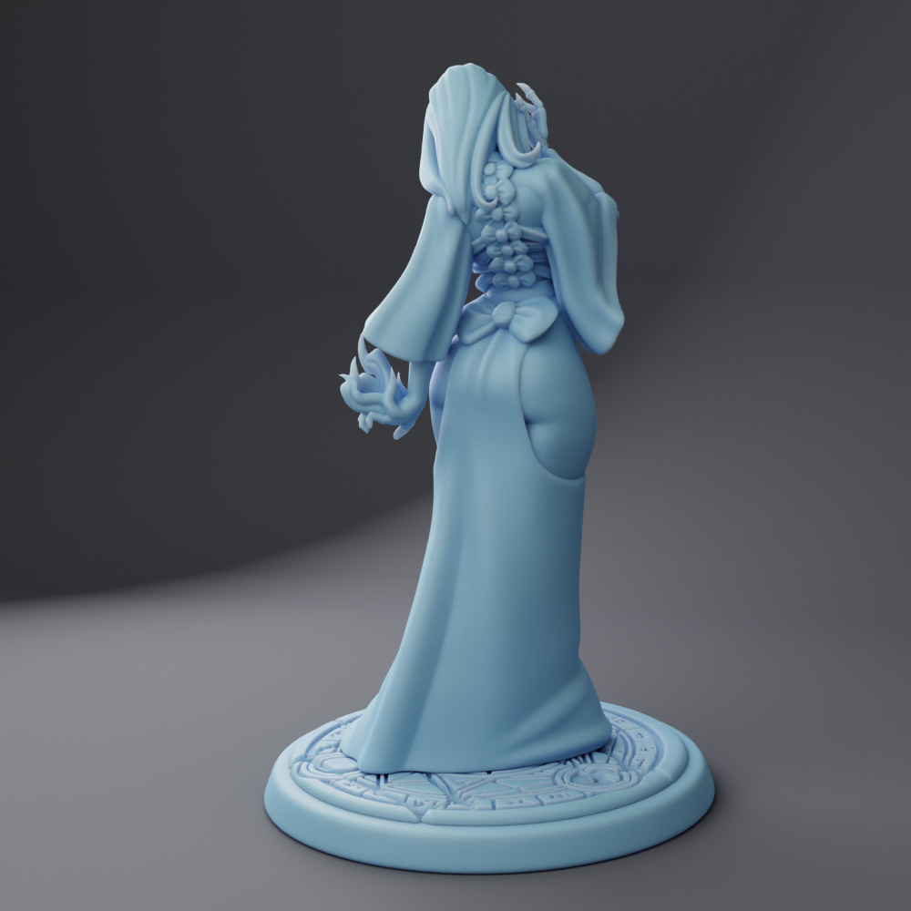 Twin Goddess Miniatures - Umieranie, the Cursed arm necromancer - Necrovember 2023 November