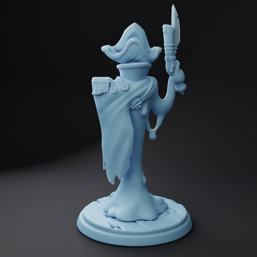 Twin Goddess Miniatures - Plasmoid Captain - Starjammer Adventures in Space 2022 August