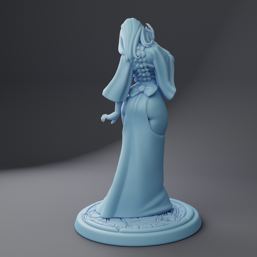 Twin Goddess Miniatures - Umieranie, the Cursed arm necromancer - Necrovember 2023 November