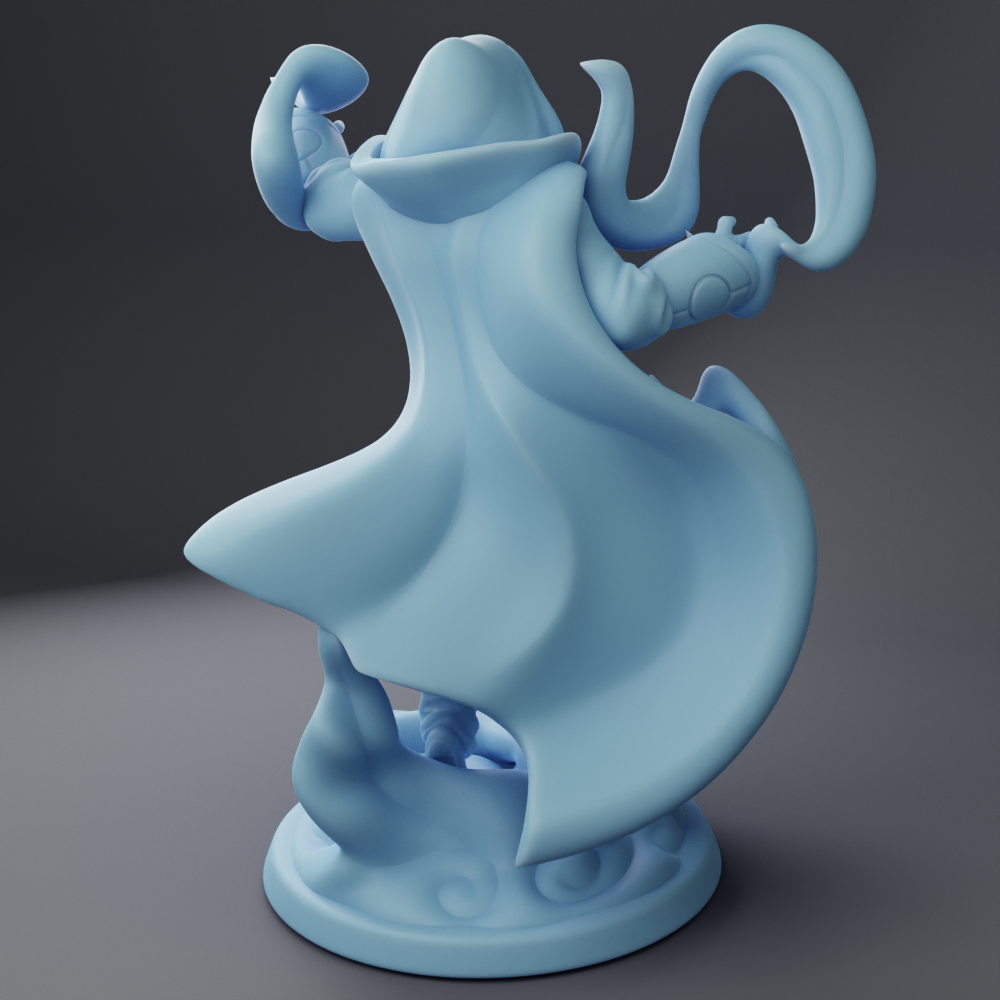 Twin Goddess Miniatures - L, The Blue Wizard - Oakenhallow #3 2023 July