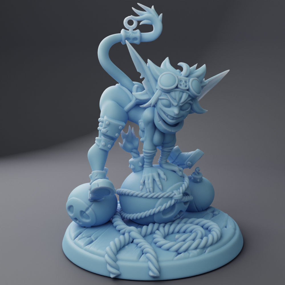 Twin Goddess Miniatures - Bomb Goblin - Goblin Month #2 2023 September