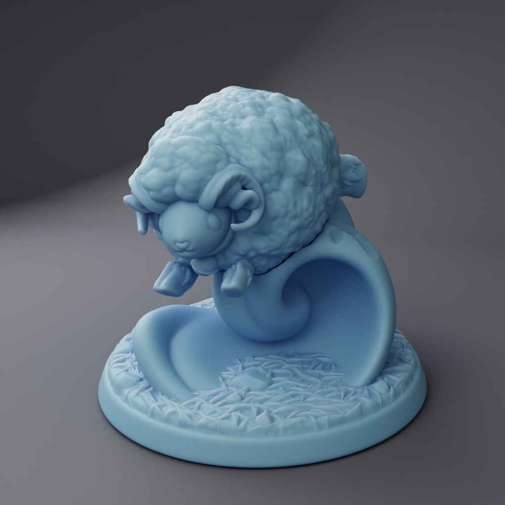 Twin Goddess Miniatures - Tielfling Shepard - Modern and Ancient Fantasy 2024 September Release 35mm