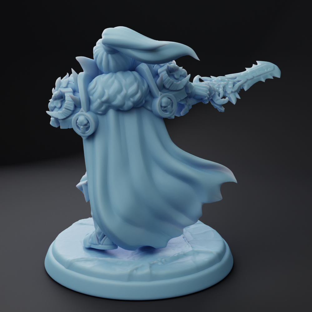 Twin Goddess Miniatures - Runa, the Oathbreaker - Oaken Hollow Heroes 2023 January