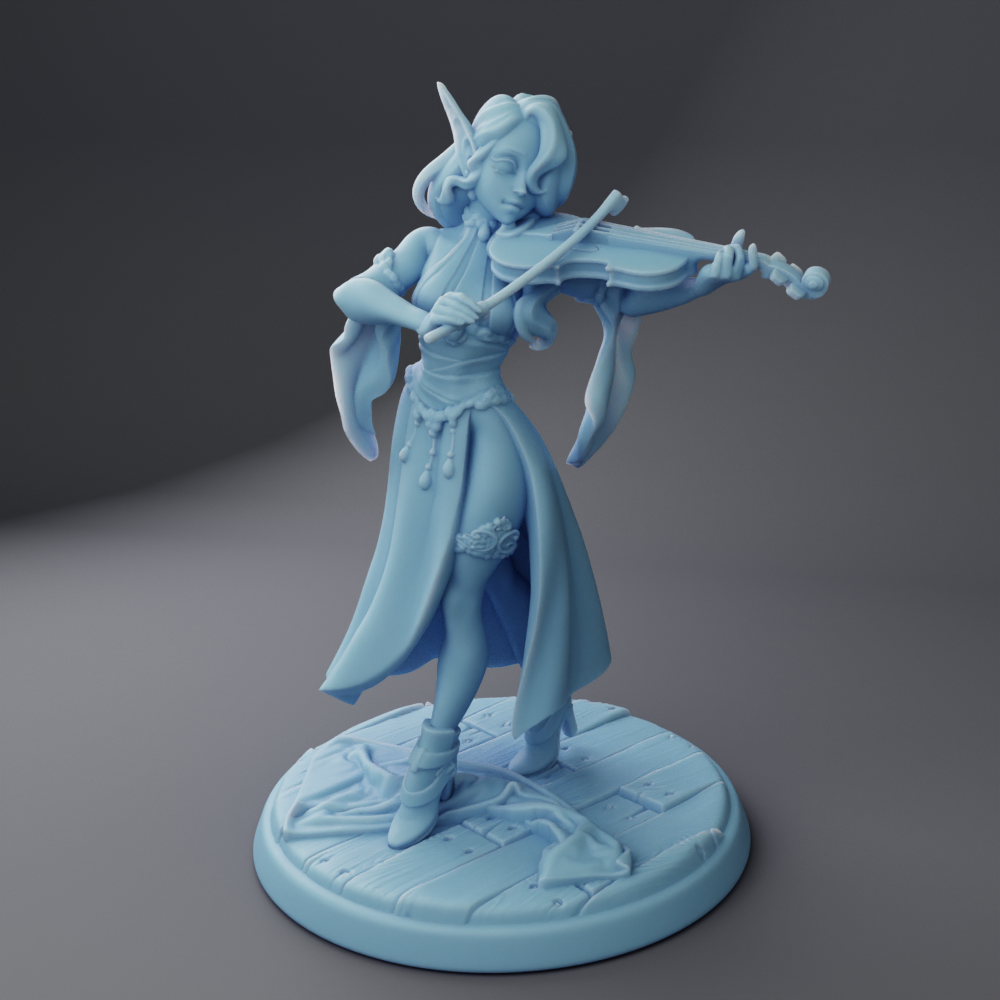 Twin Goddess Miniatures - Silv the Bard - Reforged 2024 July