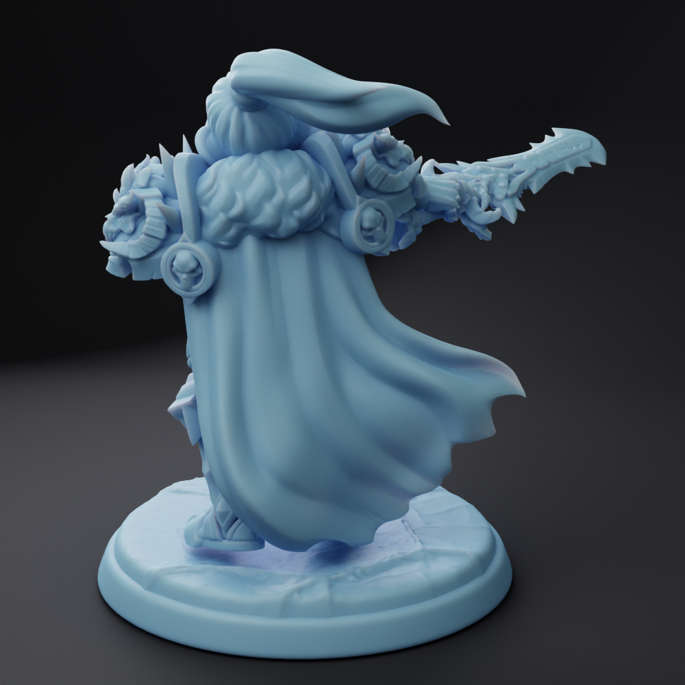 Twin Goddess Miniatures - Runa, the Oathbreaker - Oaken Hollow Heroes 2023 January