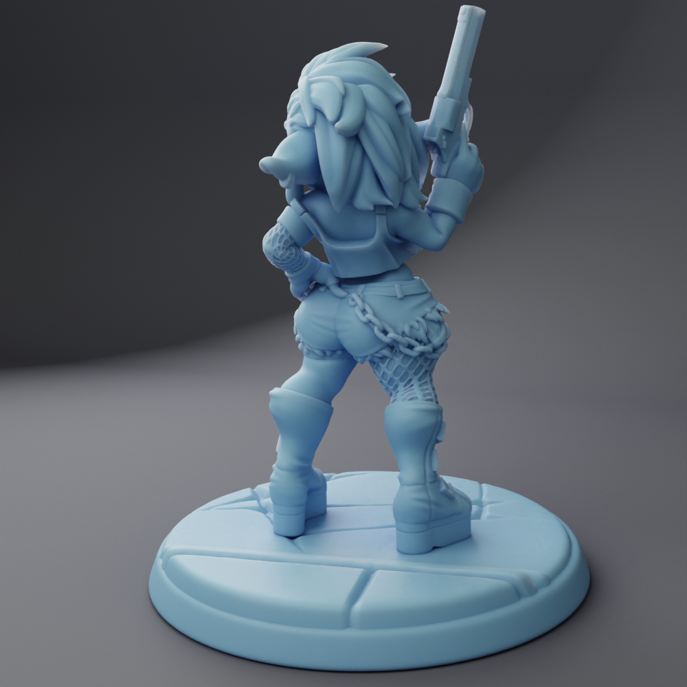Twin Goddess Miniatures - Leora the Gothblin - Hero Tier 2024 May 35mm / 75mm