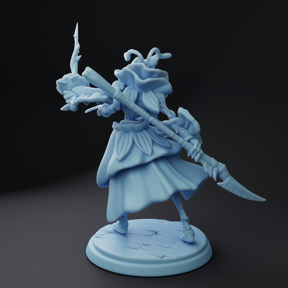 Twin Goddess Miniatures - Orchid, the Thri-Kreen Duelist - Starjammer Adventures in Space 2022 August