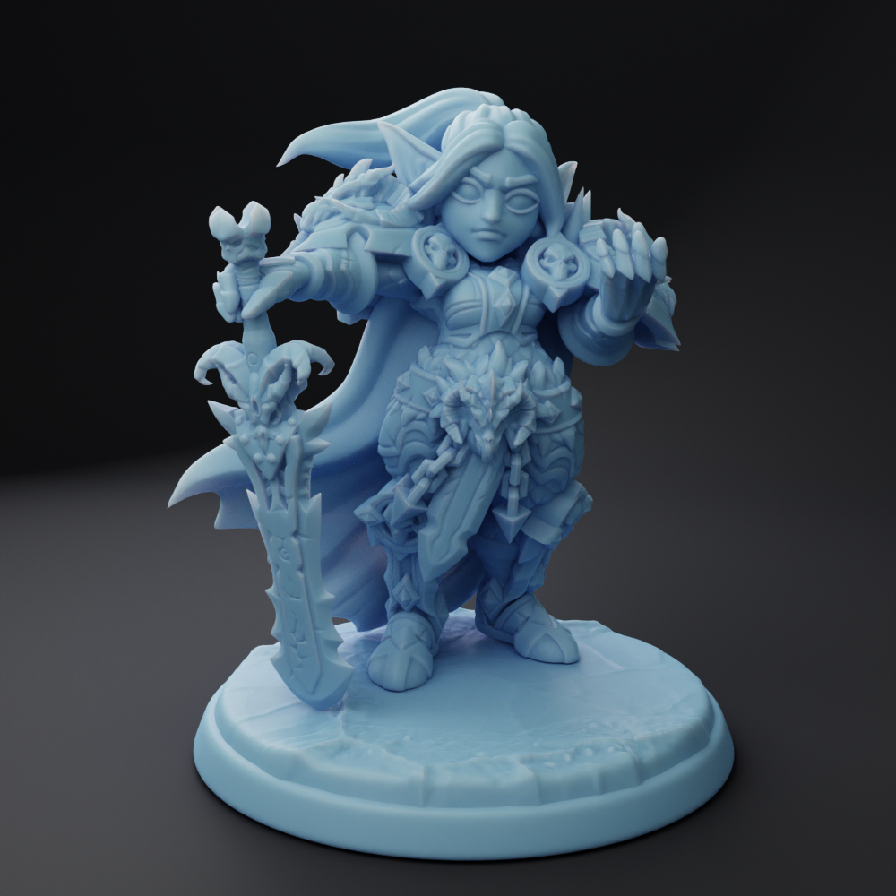 Twin Goddess Miniatures - Runa, the Oathbreaker - Oaken Hollow Heroes 2023 January