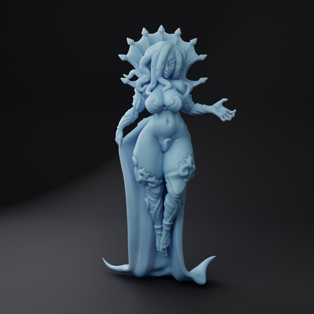 Twin Goddess Miniatures - Flaya, Lilithid Mind Seducer - Starjammer Adventures in Space 2022 August