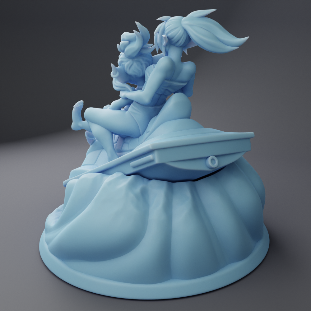 Twin Goddess Miniatures - Barb and Jane - Beach Week 2 2023 August