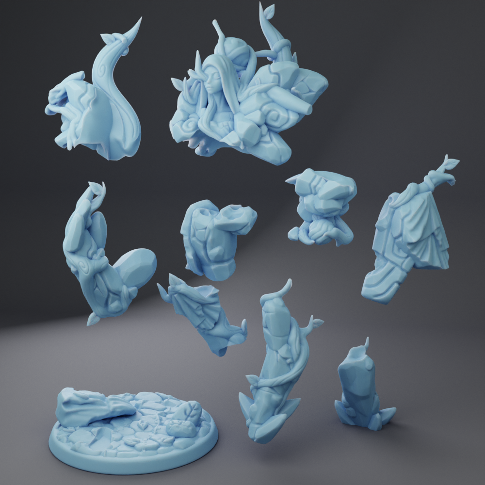 Twin Goddess Miniatures - Garden Golem - Strahdsilvania 2023 April