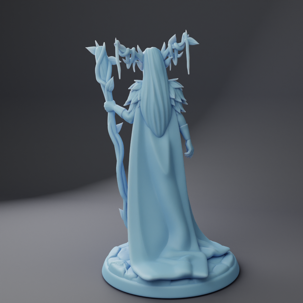 Twin Goddess Miniatures - Wood Elf Queen - Fantasy Queens 2023 March