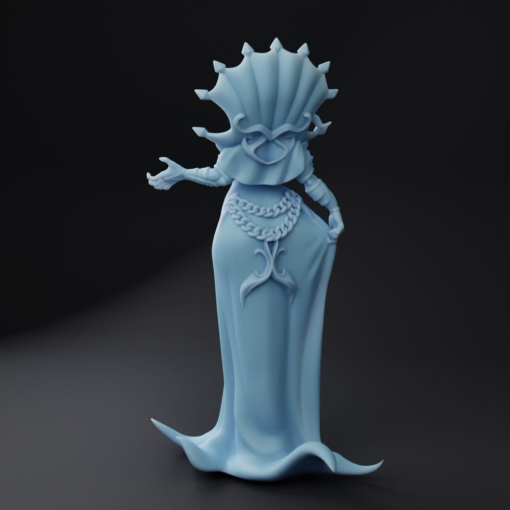 Twin Goddess Miniatures - Flaya, Lilithid Mind Seducer - Starjammer Adventures in Space 2022 August