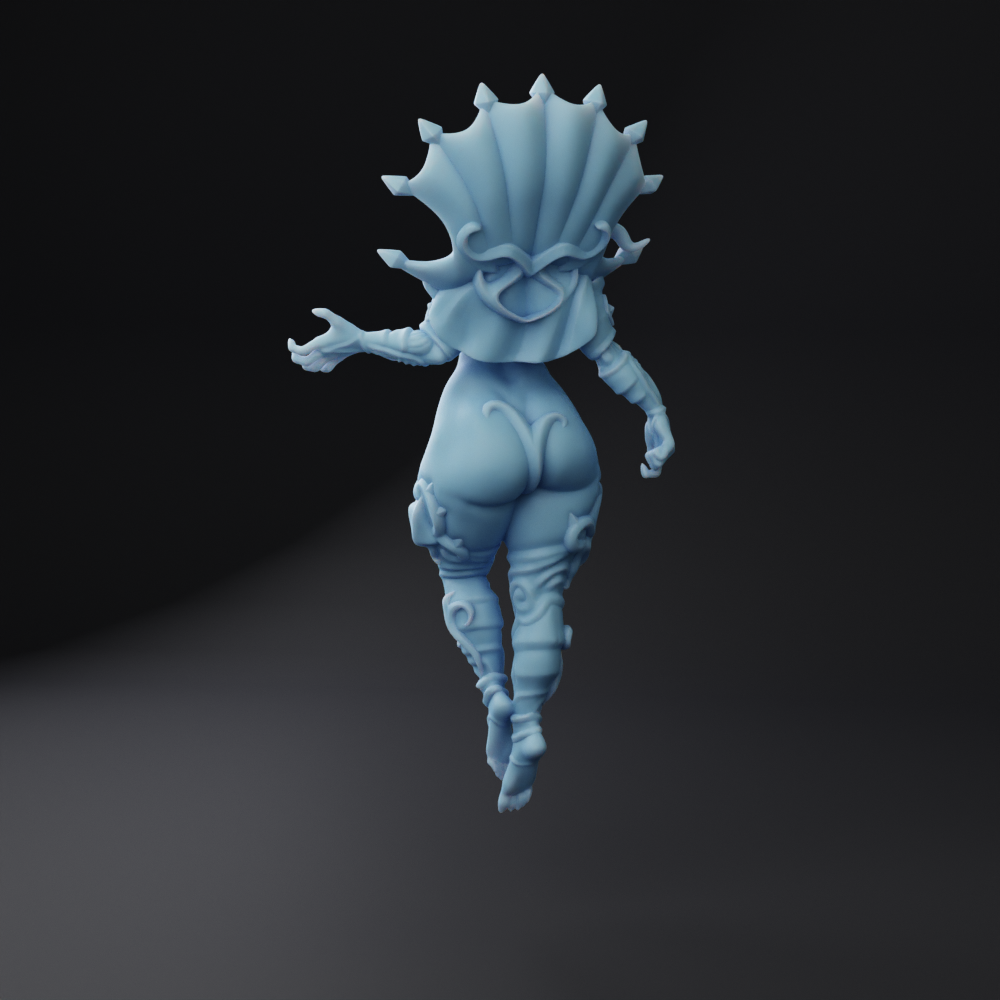 Twin Goddess Miniatures - Flaya, Lilithid Mind Seducer - Starjammer Adventures in Space 2022 August