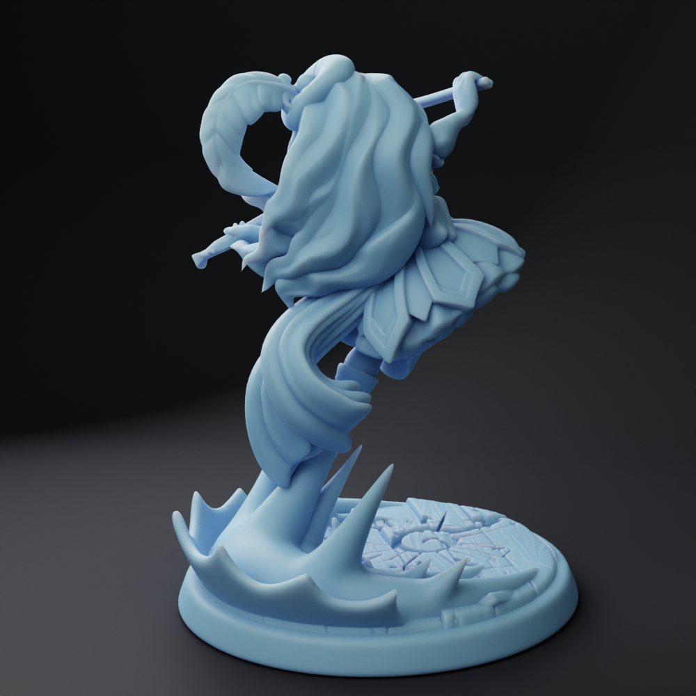 Twin Goddess Miniatures - Mya, the Halfling Bard - Addittional Adventurers 2023 February