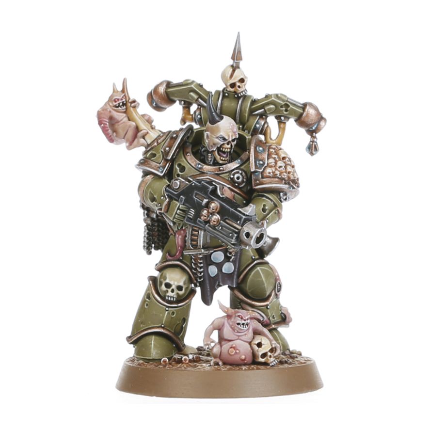 Games Workshop - Death Guard Heroes, Nurgle´s Children - Warhammer 40K