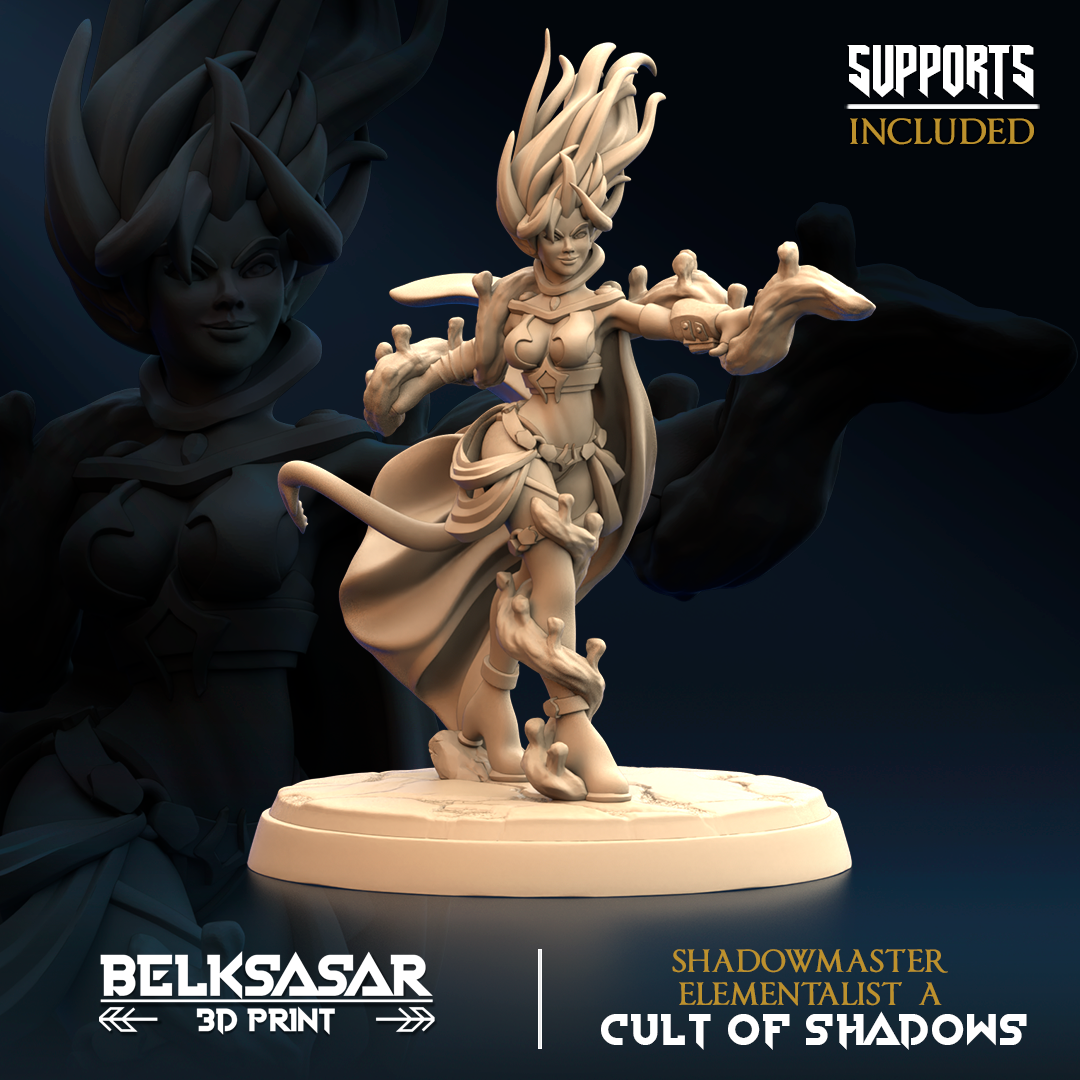 Belksasar - Shadowmaster Wizard Elementalist 2024 October Release 35mm
