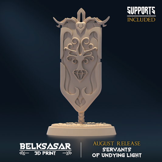 Belksasar - Undying Light Banner - Servants of Undying Light 2023 August