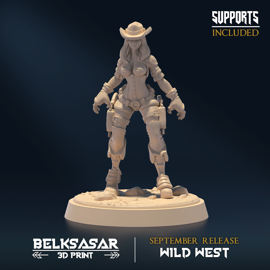 Belksasar - Human Gunslinger C - Wild West 2023 September