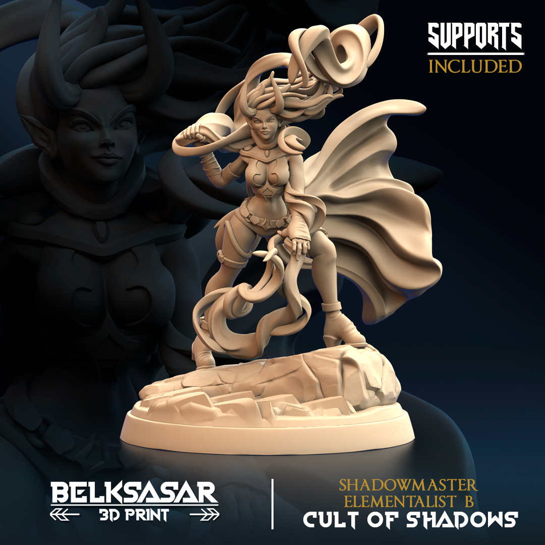 Belksasar - Shadowmaster Wizard Elementalist 2024 October Release 35mm