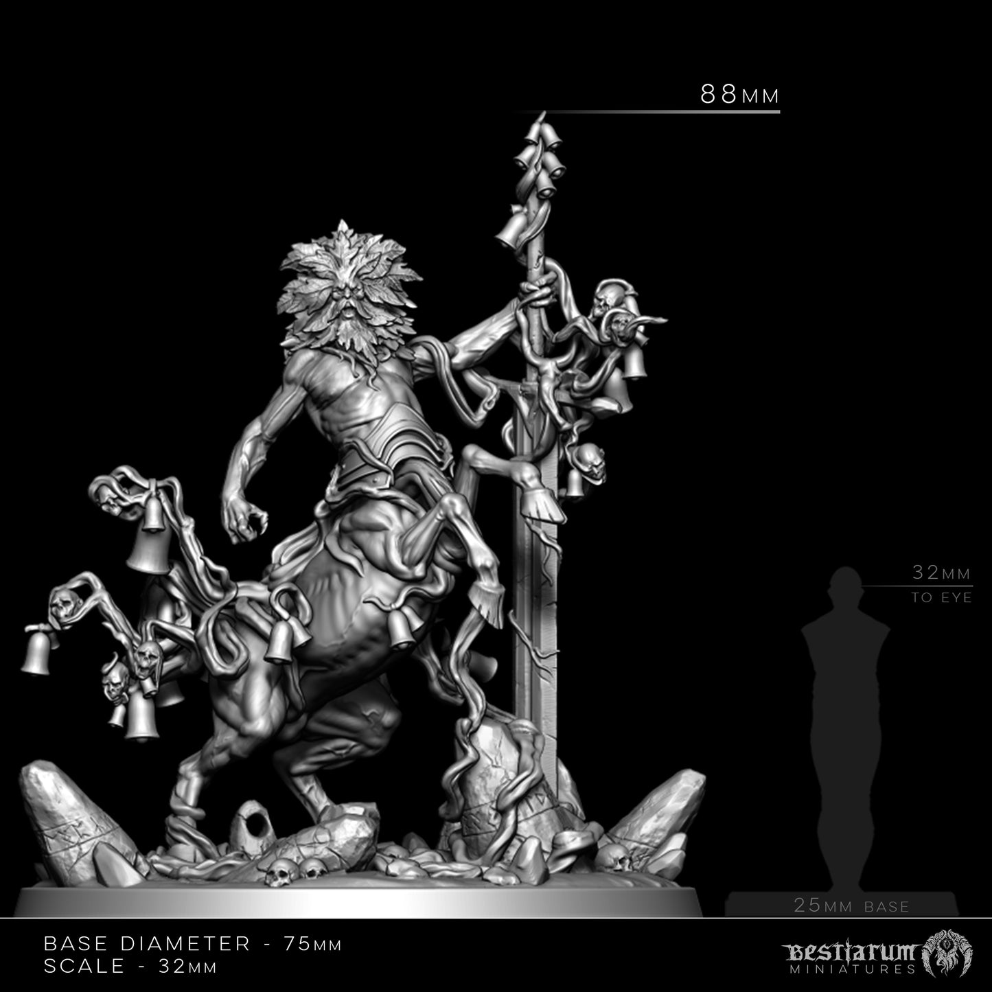 Bestiarum miniatures - The Green Man (Huge) - Wrath of the Wild II - 2024 December