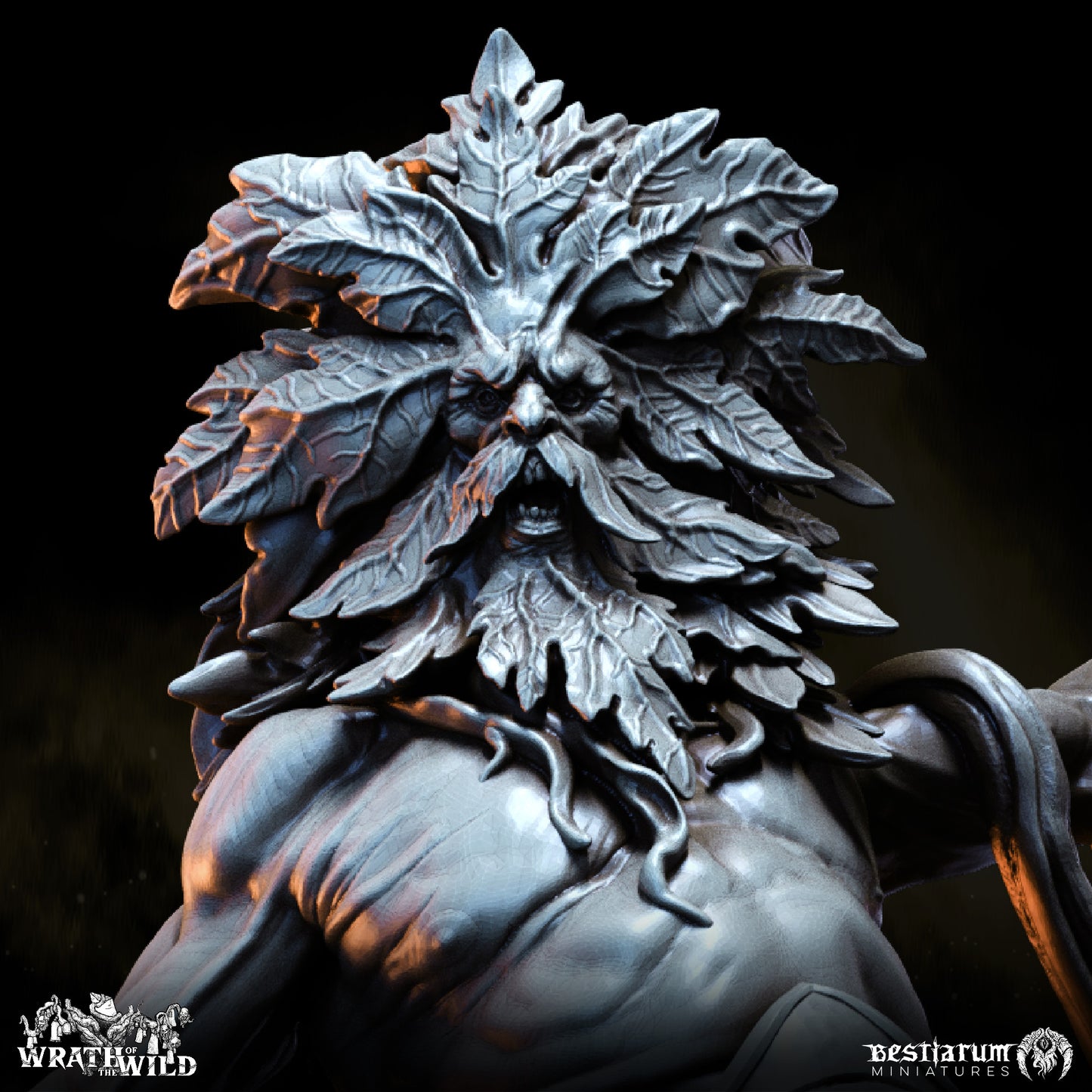 Bestiarum miniatures - The Green Man (Huge) - Wrath of the Wild II - 2024 December