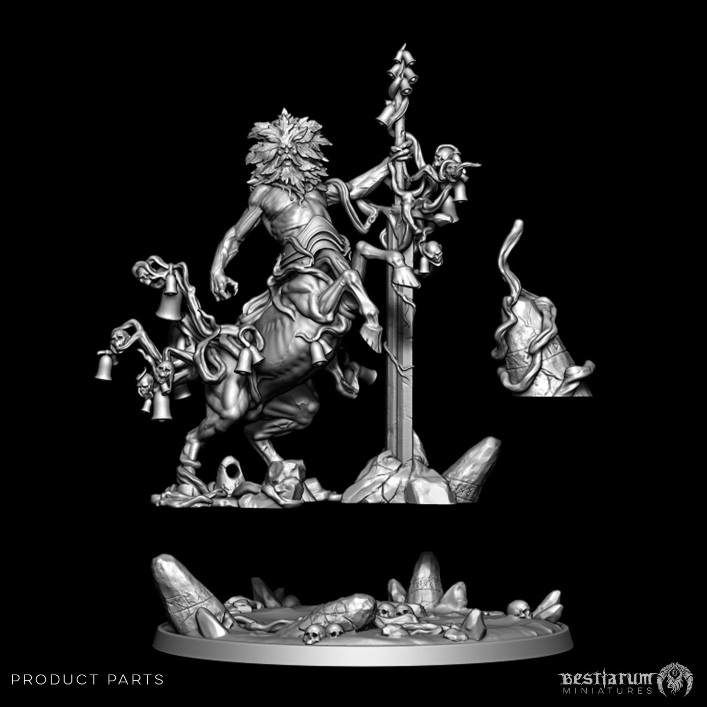 Bestiarum miniatures - The Green Man (Huge) - Wrath of the Wild II - 2024 December