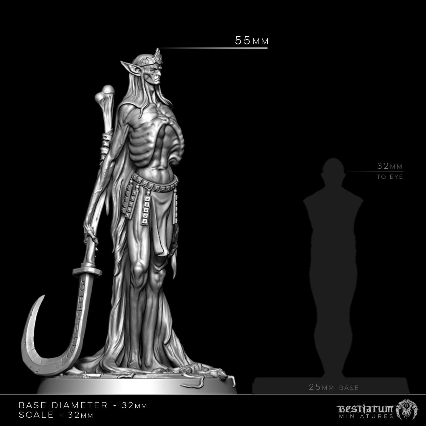 Bestiarum miniatures - Wood Elf Remant - Wrath of the Wild II - 2024 December