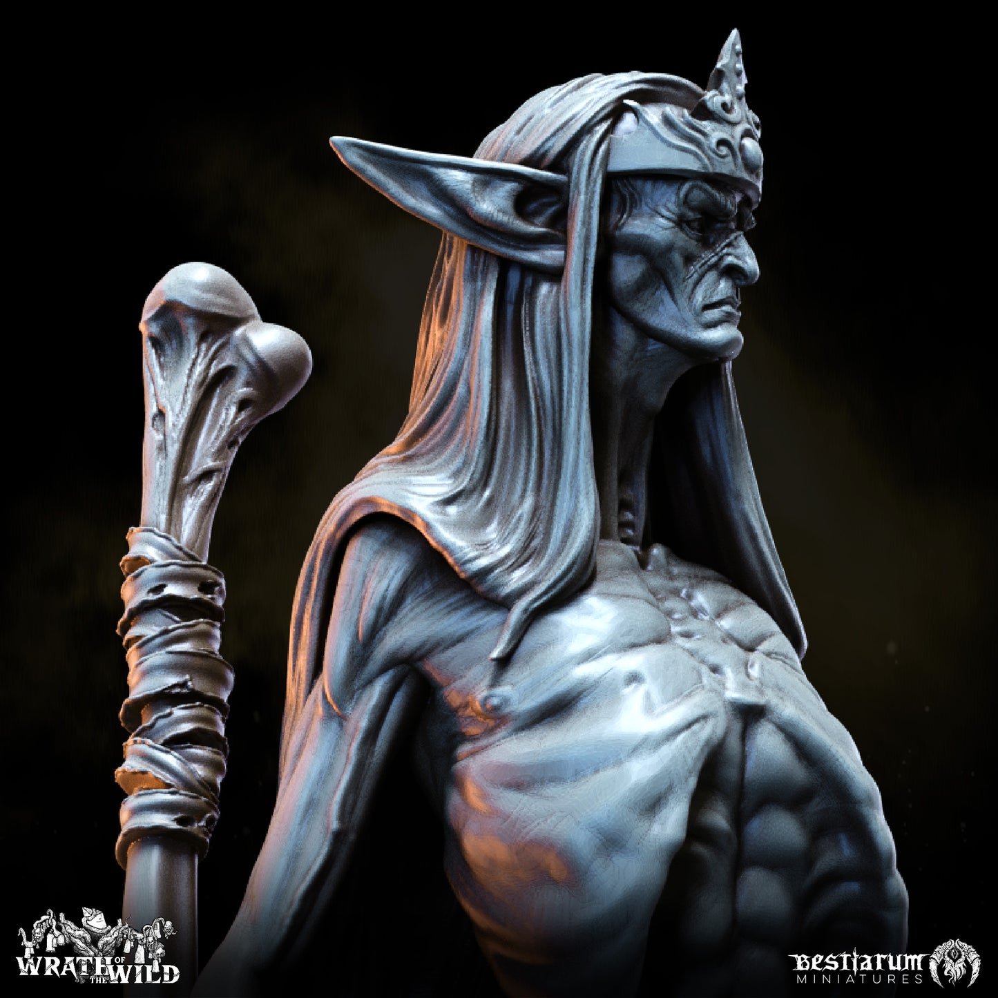Bestiarum miniatures - Wood Elf Remant - Wrath of the Wild II - 2024 December