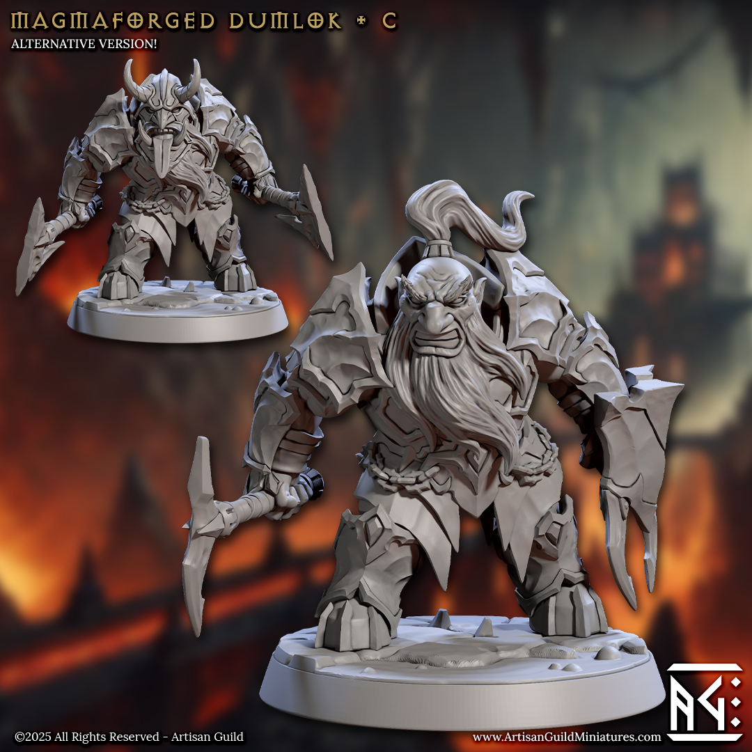 Artisan Guild - Magmaforged Dumlok C - Magmaforged Dwarves of the Depths 2025 April