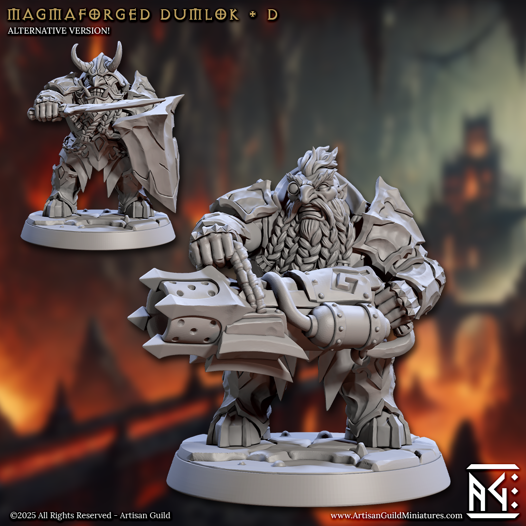 Artisan Guild - Magmaforged Dumlok D - Magmaforged Dwarves of the Depths 2025 April