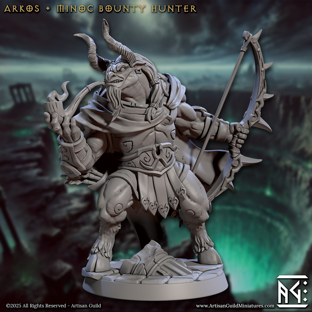 Artisan Guild - Arkos, Minotaur Bounty Hunter - Descent into the Hive of the All-Seeing 2025 February