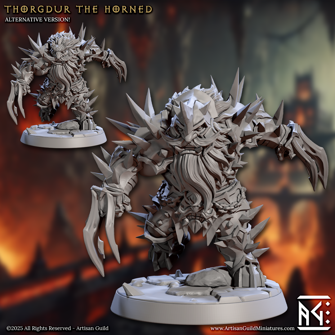 Artisan Guild - Thorgdur the Horned - Magmaforged Dwarves of the Depths 2025 April